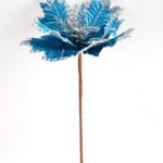Artificial Flower 19*43CM Single Christmas flower(Bling) GS-33518019-B1