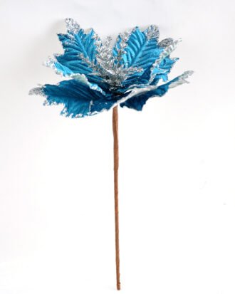 Artificial Flower 19*43CM Single Christmas flower(Bling) GS-33518019-B1