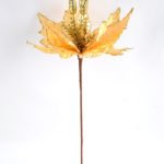 Artificial Flower 22*44CM Single Christmas flower(Bling) GS-33518020-Y1