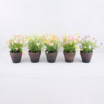 Artificial Flower 21*21*22cm Wild flower in paper pot GS-03318045-G1