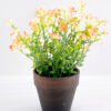 Artificial Flower 21*21*22cm Wild flower in paper pot GS-03318045-O1