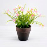 Artificial Flower 21*21*22cm Wild flower in paper pot GS-03318045