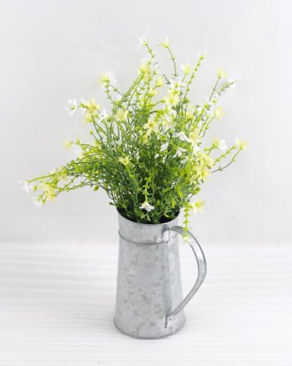 Artificial Flower 30*30*40cm Wild flowers in metal pot GS-03318088-W1