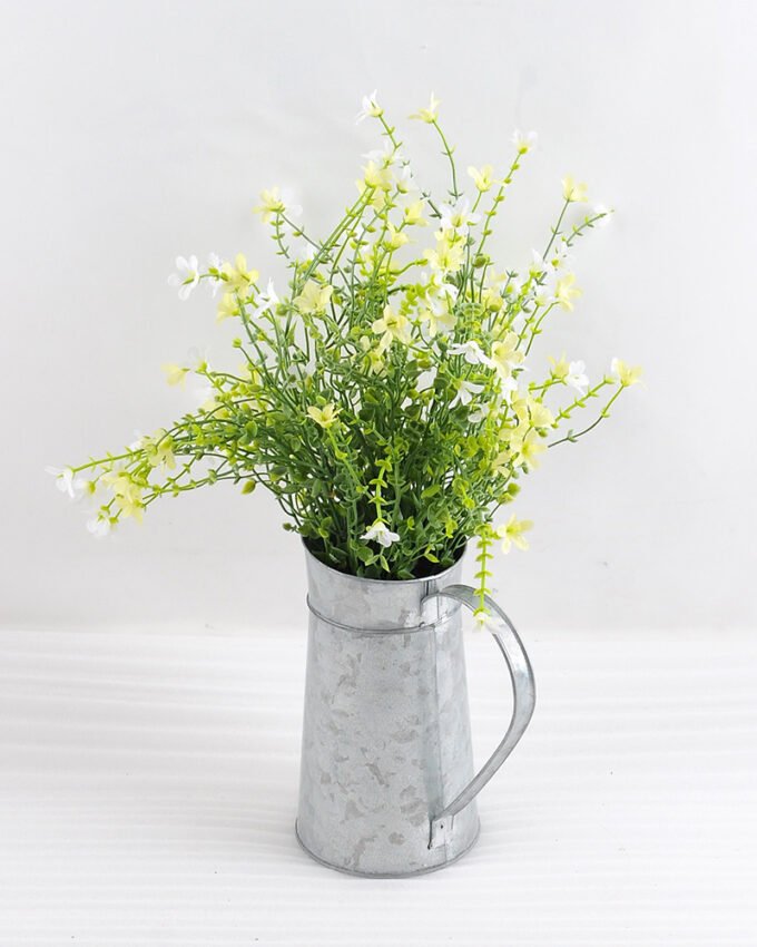 Artificial Flower 30*30*40cm Wild flowers in metal pot GS-03318088-W1