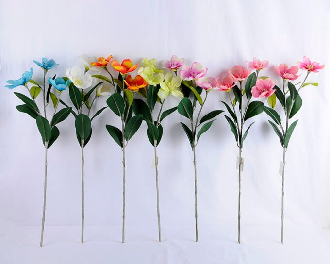 Artificial Flower 23*15*68cm cymbidium spray*3 GS-37219002-W1