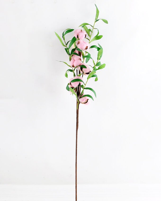 Artificial Flower 16*14*84cm olive spray + Cotton branch GS-33518011-P1