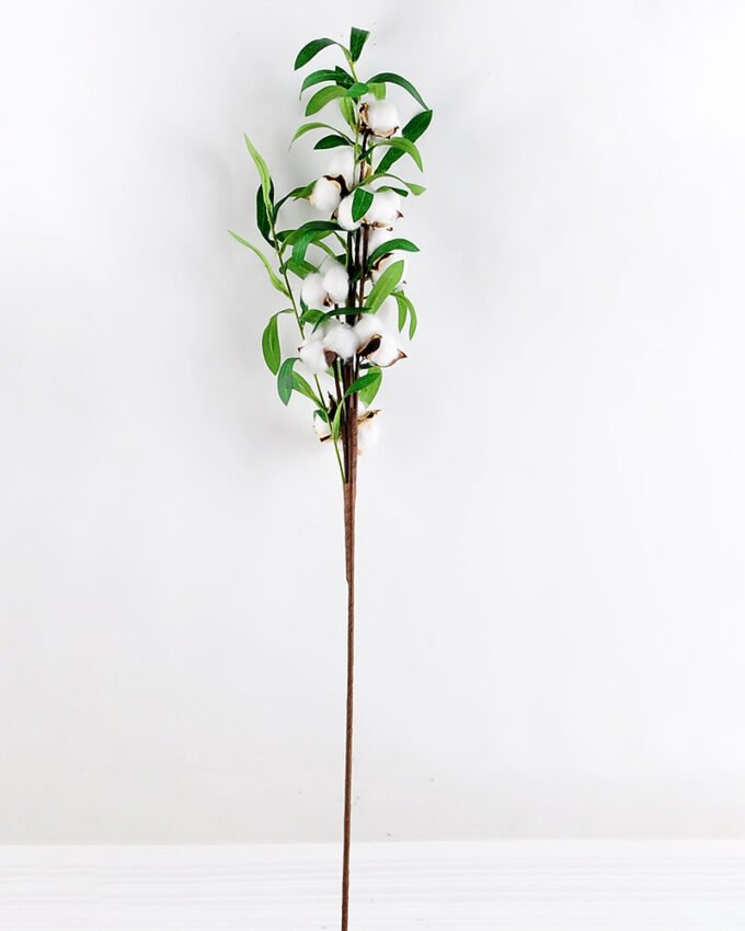 Artificial Flower 16*14*84cm olive spray + Cotton branch GS-33518011-W1