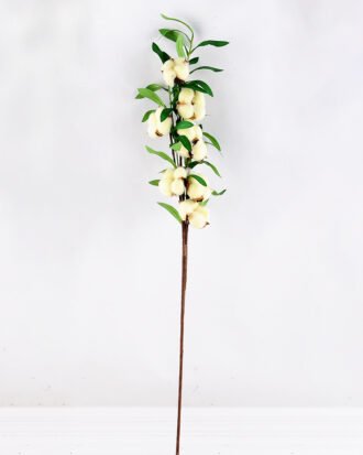 Artificial Flower 16*14*84cm olive spray + Cotton branch GS-33518011-Y1