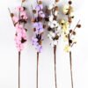 Artificial Flower 14*9*85cm pine cone + Cotton bush*4 GS-33518012-P1