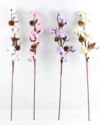 Artificial Flower 111*8*78cm pine cone + Cotton bush*4 GS-33518013-P1 Single Flowers YeahFlower is one of Chinese leading OEM manufacturers and exporters , supplying the silk flowers, wholesale artificial trees Artificial Flower 111*8*78cm pine cone + Cotton bush*4 GS-33518013-P1