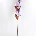 Artificial Flower 13*8*75cm pine cone + Cotton bush*4 GS-33518014-Z1