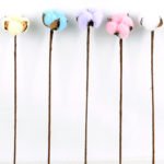 Artificial Flower 5*5*35cm single cotton branch GS-33518001