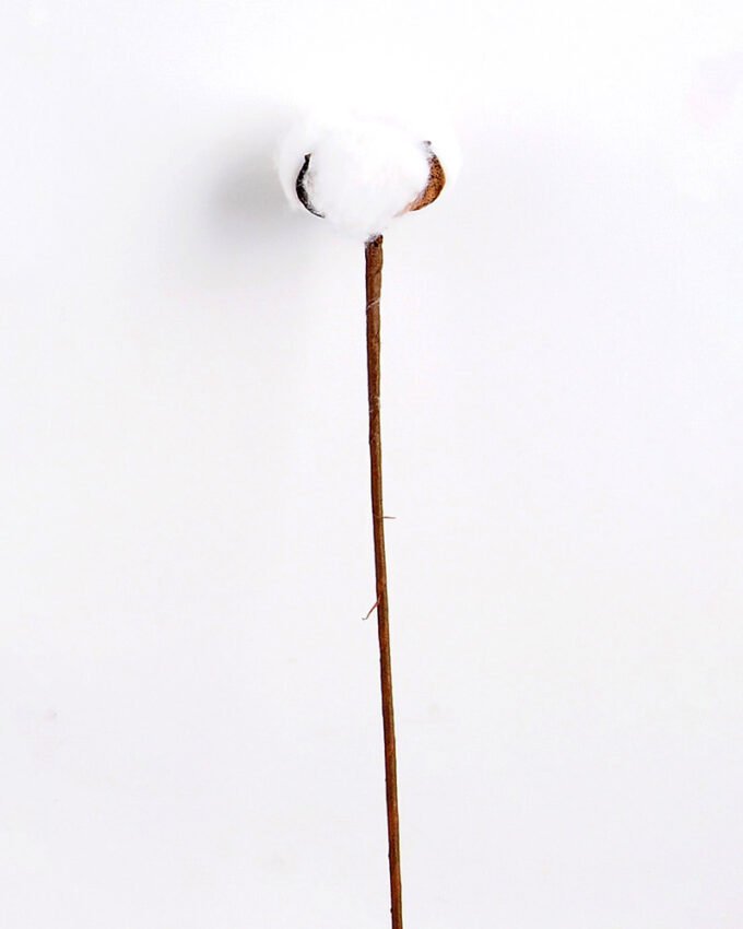 Artificial Flower 5*5*35cm single cotton branch GS-33518001-W1