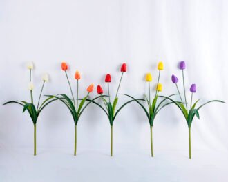 Artificial Flower 30*24*47cm tulip spray*3 GS-37219004-Z1