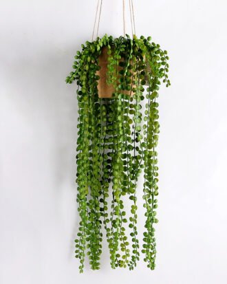 Artificial Plant Artificial Plant 17*17*75cm  Round leaf garland in paper pot GS-03318056-G2