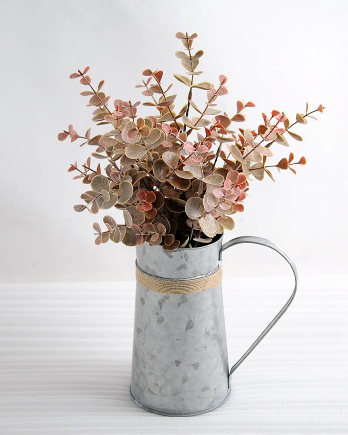 Artificial Plant 24*22*39cm Eucalyptus in metal pot GS-03318202-K1