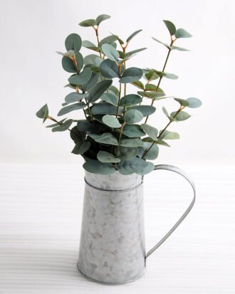 Artificial Plant 26*20*41cm Eucalyptus in metal pot GS-03318203-G2