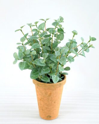 Artificial Plant H:28cm Eucalyptus in paper pot GS-6660631-G1