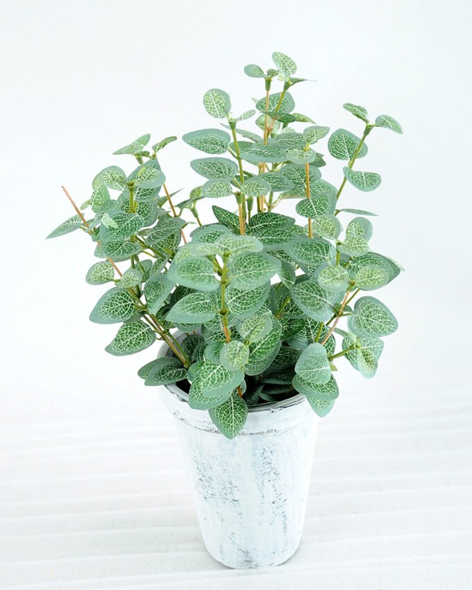 Artificial Plant H:28cm Eucalyptus in paper pot GS-6660637