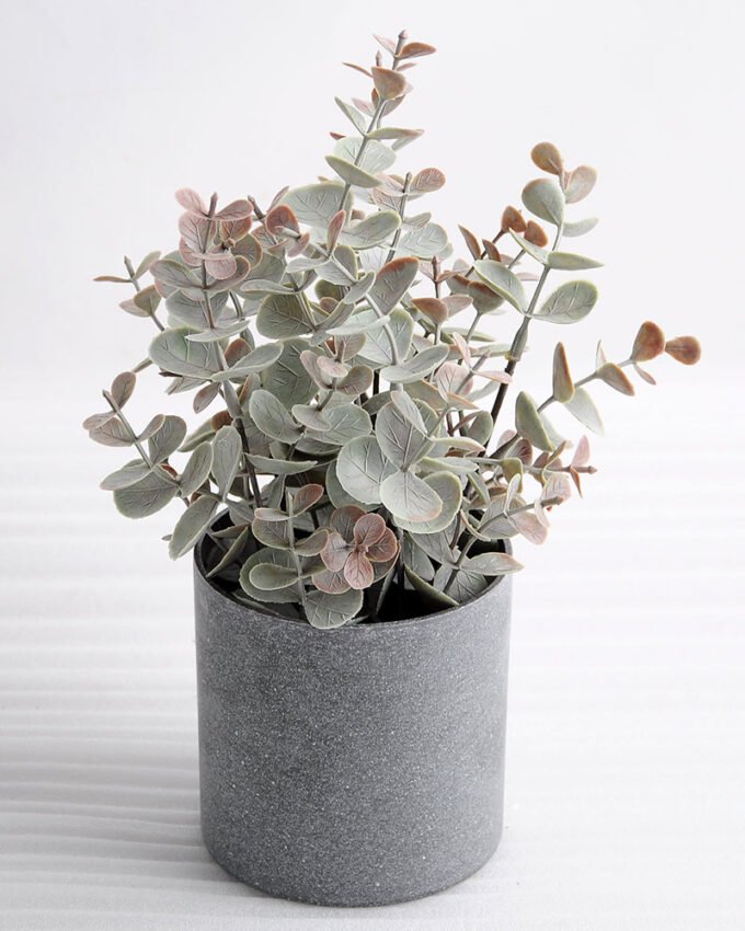 Artificial Plant 16*16*25cm Eucalyptus in plastic pot GS-03318170-G1