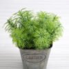 Artificial Plant 14*12*14.5cm Grass in Metal pot GS-03318194