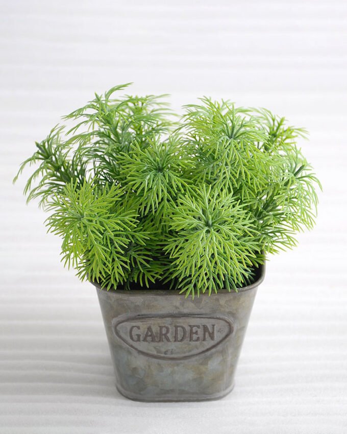 Artificial Plant 14*12*14.5cm Grass in Metal pot GS-03318194