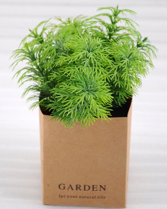 Artificial Plant 15*13*15cm Grass in PaPer wraP Pot GS-03318172