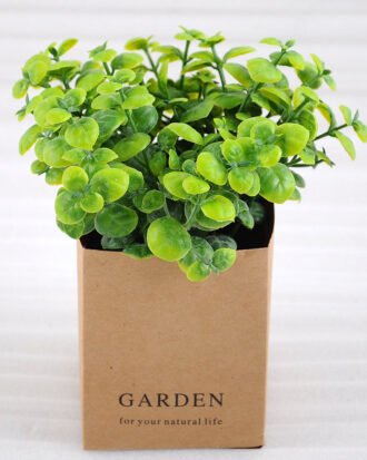 Artificial Plant 15*15*16cm Grass in PaPer wraP Pot GS-03318173