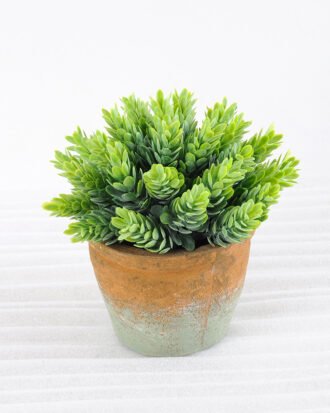 Artificial Plant H:14.5cm Grass in Paper pulp pot GS-6660691