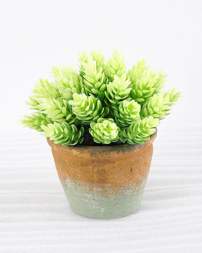 Artificial Plant H:14.5cm Grass in Paper pulp pot GS-6660691