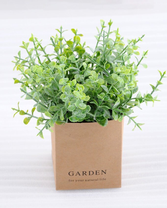 Artificial Plant 16*16*16.5cm Grass  in paper pot GS-03318092