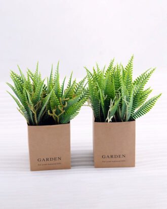 Artificial Plant Grass  in paper pot GS-03318105-G1