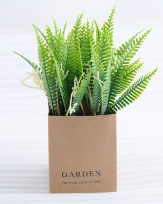 Artificial Plant Grass  in paper pot GS-03318105-W1