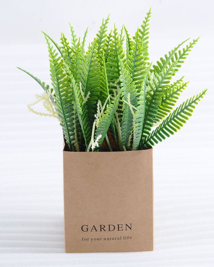 Artificial Plant Grass  in paper pot GS-03318105-W1