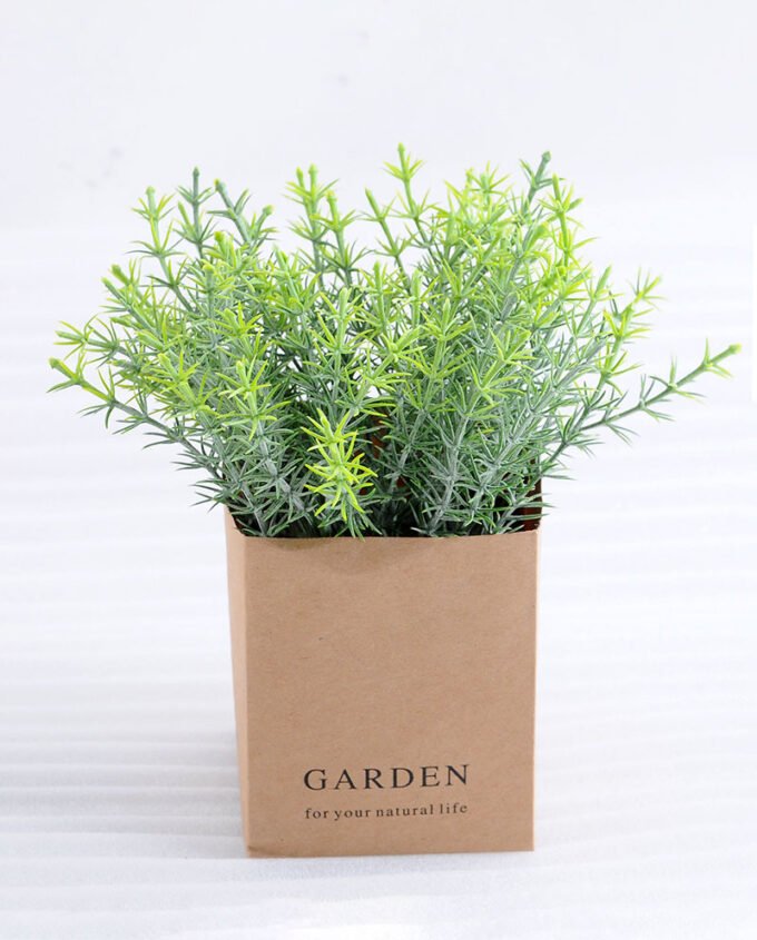 Artificial Plant 12*12*16cm Grass  in paper pot GS-03318108