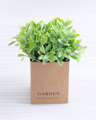 Artificial Plant 12*12*15cm Grass  in paper pot GS-03318109