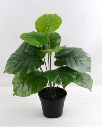 Artificial Plant 39*39*43cm Green leaf in plastic pot GS-03318151