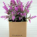 Artificial Plant 15*12*l6.5cm avender in PaPer wraP Pot GS-03318171-Z2