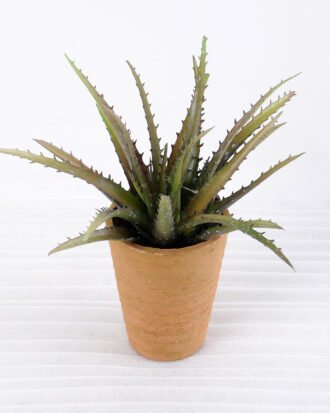 Artificial succulent H:23cm Aloe in paper pot GS-6660681