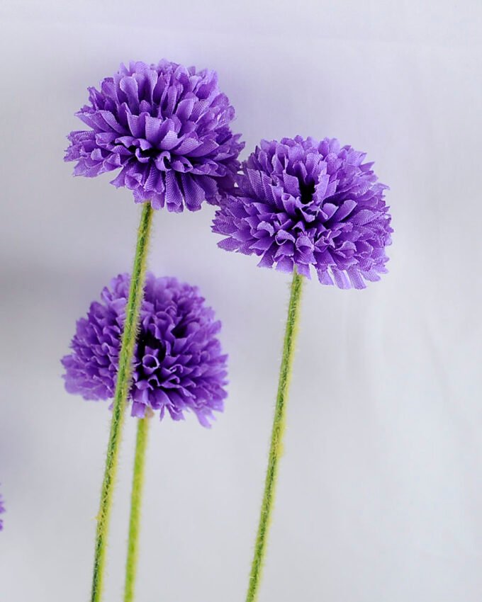 Artificial Flower 19*48cm Ball mum bush*5 GS-41119002CONTI-Z2