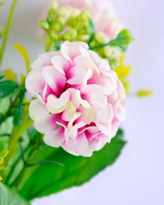 Artificial Flower 17*34cm Ball mum bush*5 GS-47419002-Z1