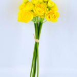 Artificial Flower 13*28cm Camellia?bouquet GS-27919021-Y1