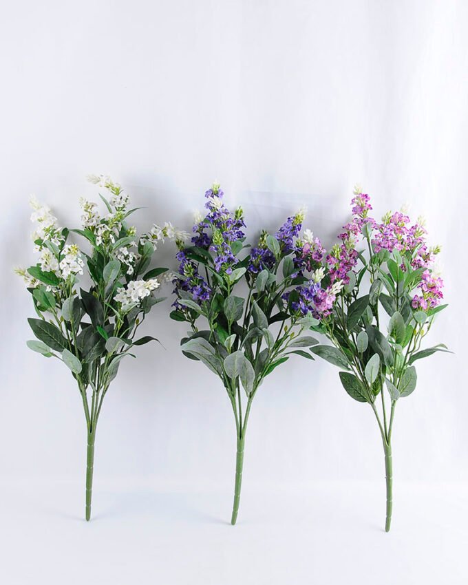 Artificial Flower 29*27*53cm Lavender bush*15 GS-52519004