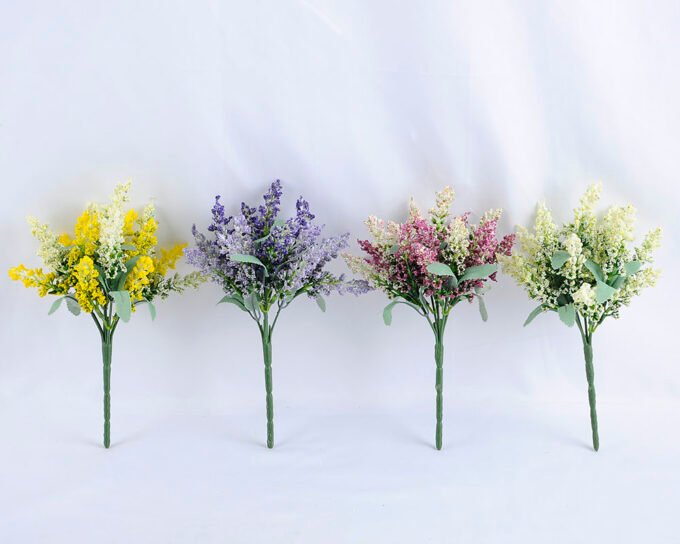 Artificial Flower 14*17*23.5cm Lavender bush*5 GS-52819004-Z1