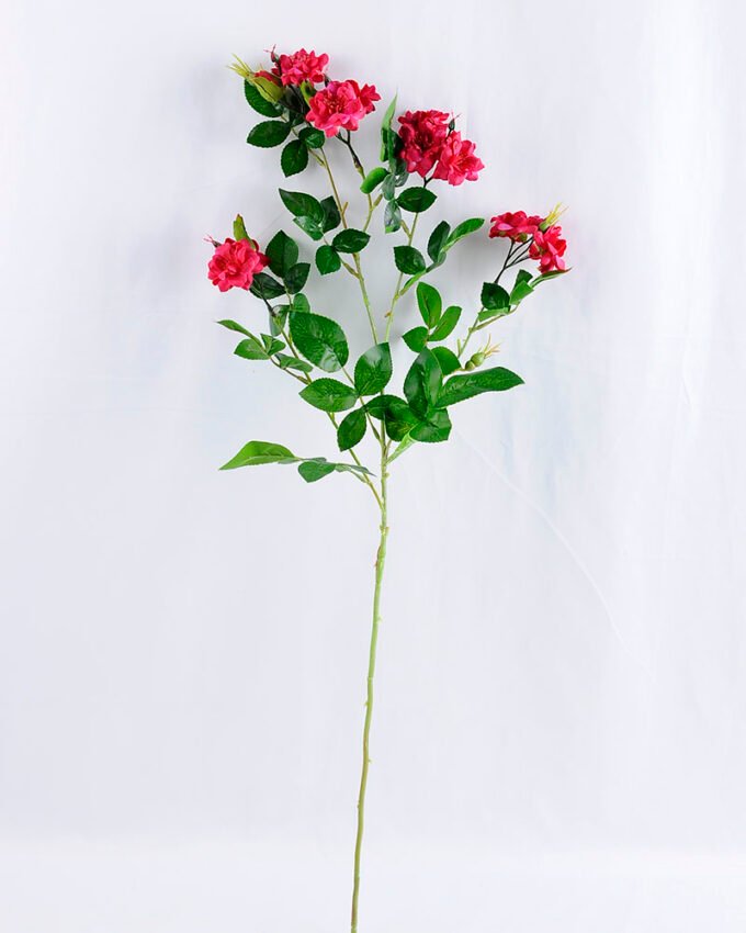 Artificial Flower 27*80cm Mini rose spray GS-52519006-R1