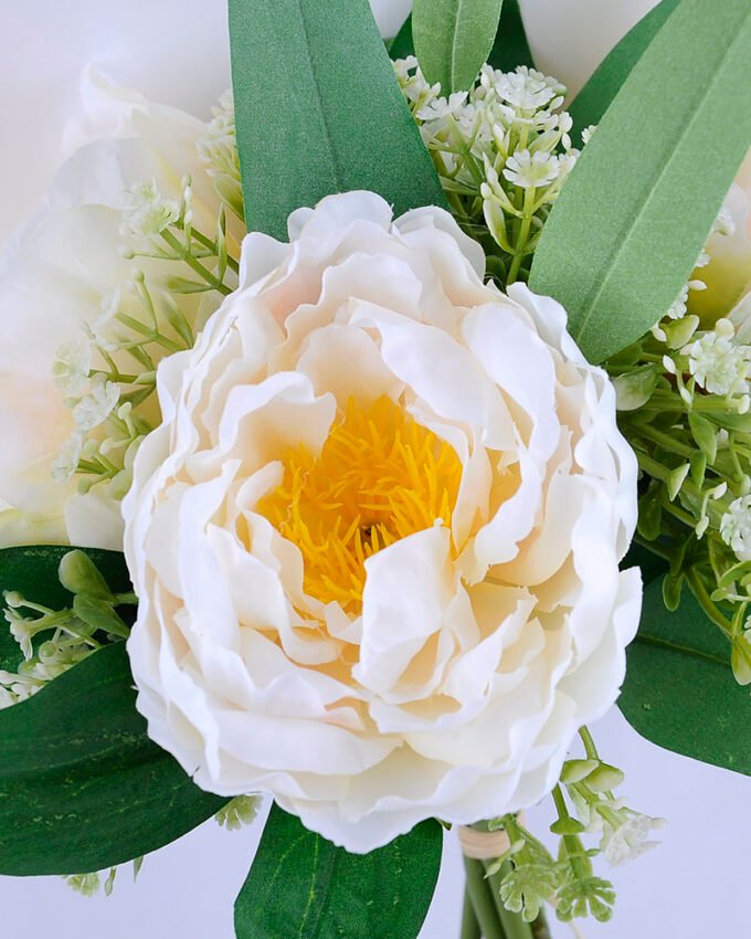 Artificial Flower 25*36cm Peony bush GS-27919025-W2