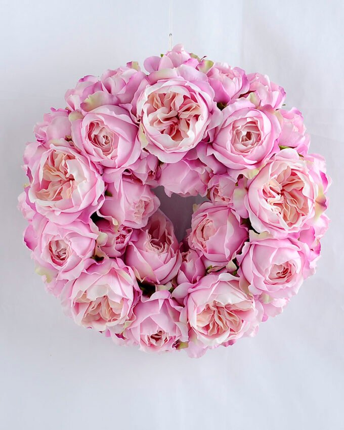 Artificial Flower 30*30*9CM Rose garland GS-46318006-Z1