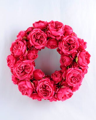 Artificial Flower 43*43*11CM Rose garland GS-46318007-R1