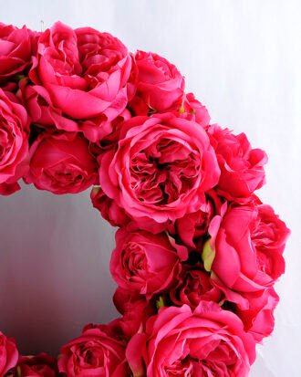 Artificial Flower 43*43*11CM Rose garland GS-46318007-R1