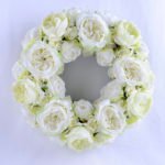 Artificial Flower 43*43*11CM Rose garland GS-46318007-W2